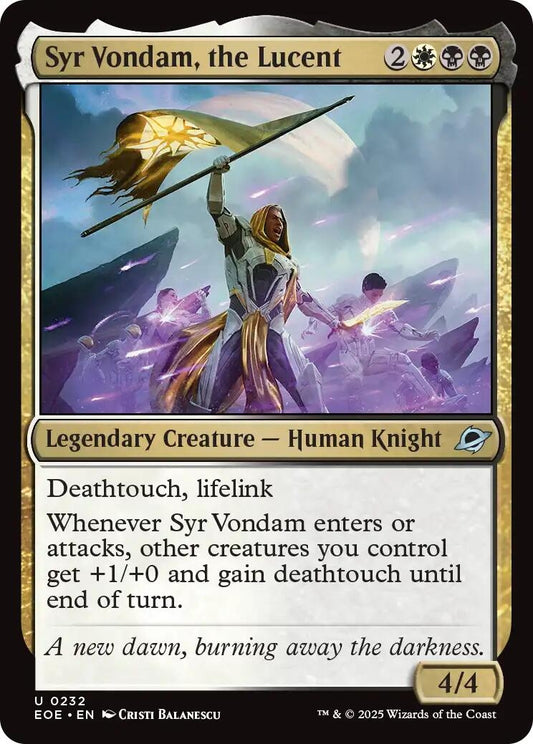Image for Syr Vondam, the Lucent (232) - Magic: The Gathering