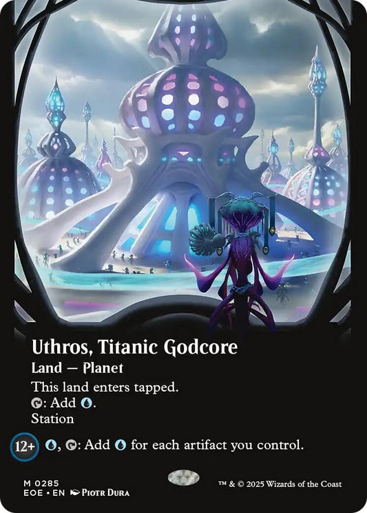 Image for Uthros, Titanic Godcore (Borderless) (285) - Magic: The Gathering