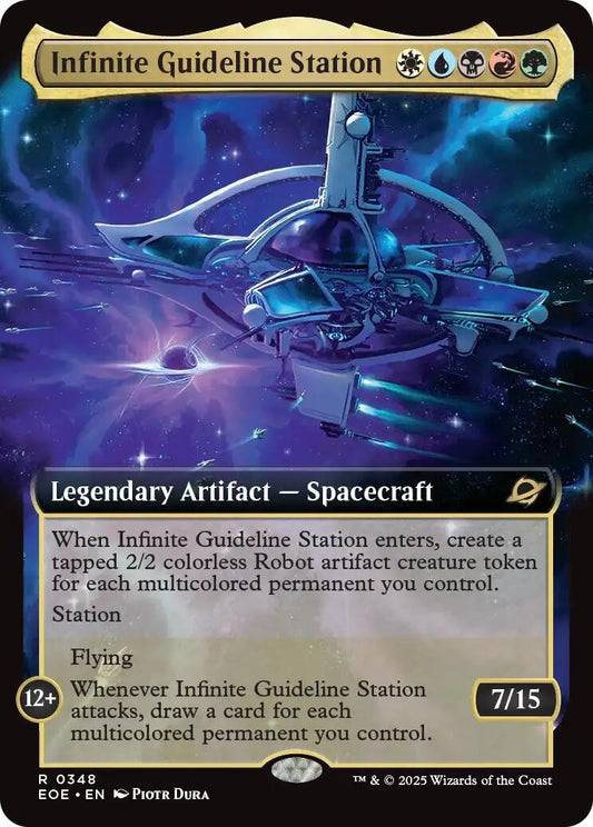 Image for Infinite Guideline Station (Extended Art) (348) - Magic: The Gathering