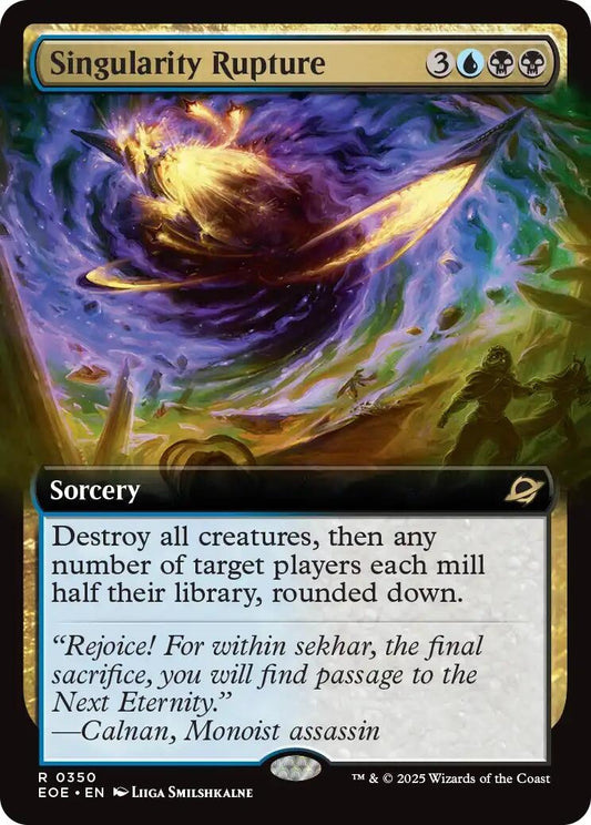 Image for Singularity Rupture (Extended Art) (350) - Magic: The Gathering