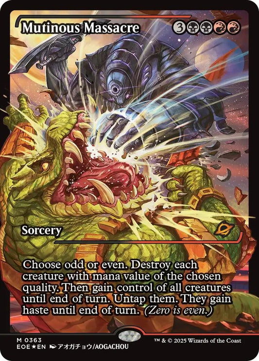 Image for Mutinous Massacre (Showcase) (363) - Magic: The Gathering