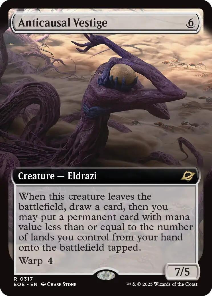 Image for Anticausal Vestige (Extended Art) (317) - Magic: The Gathering