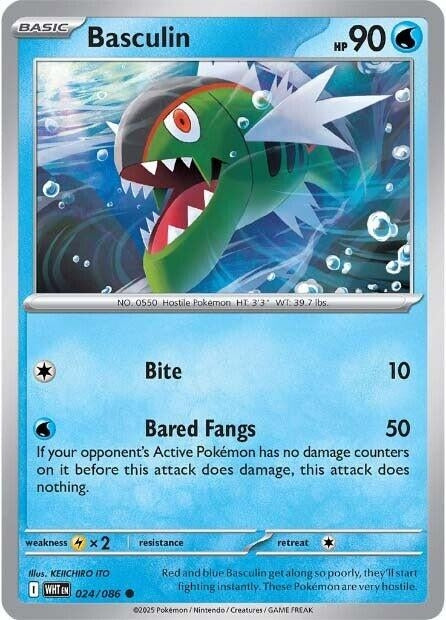 Image for Basculin (024/086) - Pokemon