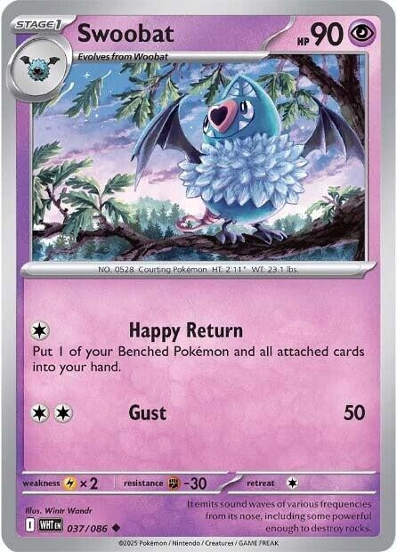 Image for Swoobat (037/086) - Pokemon