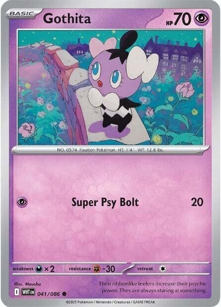 Image for Gothita (041/086) - Pokemon