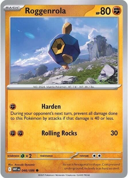Image for Roggenrola (046/086) - Pokemon