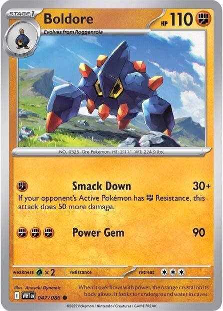 Image for Boldore (047/086) - Pokemon