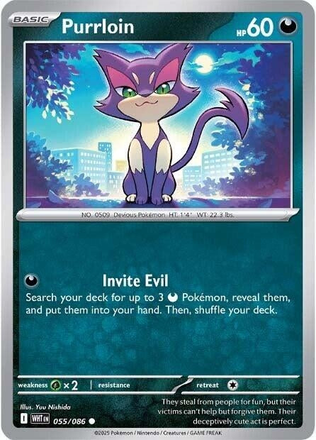 Image for Purrloin (055/086) - Pokemon