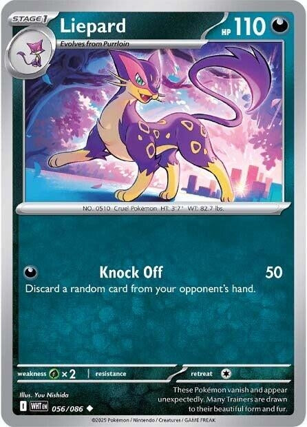 Image for Liepard (056/086) - Pokemon