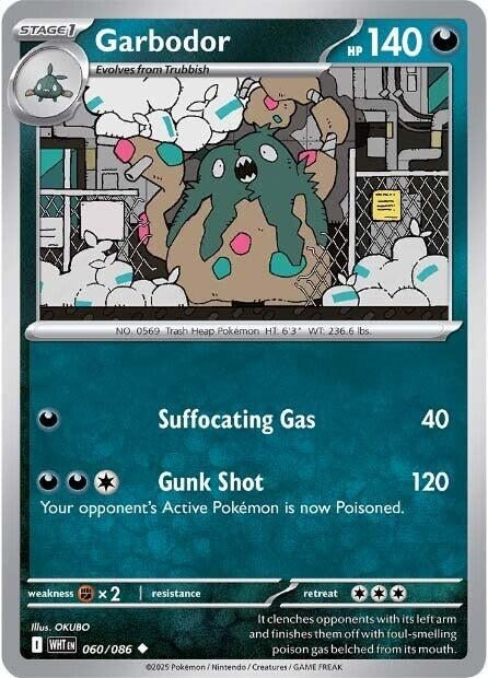 Image for Garbodor (060/086) - Pokemon
