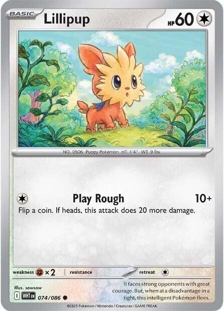 Image for Lillipup (074/086) - Pokemon
