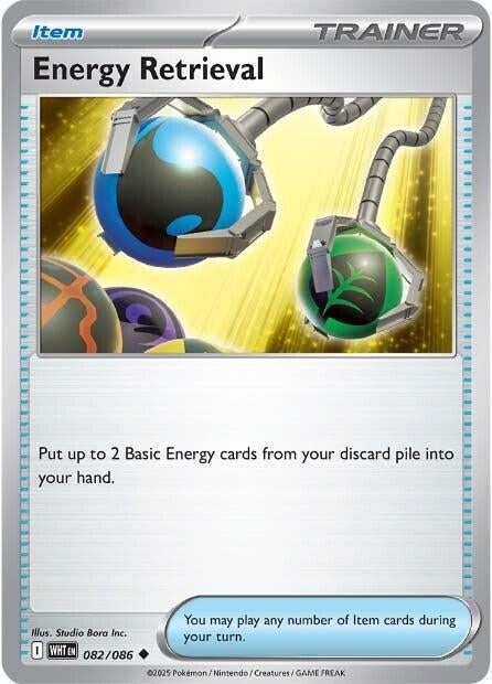 Image for Energy Retrieval (082/086) - Pokemon