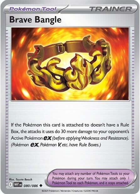 Image for Brave Bangle (080/086) - Pokemon