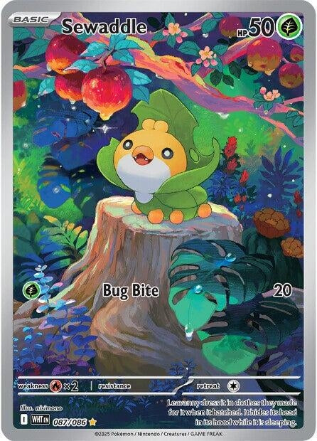 Image for Sewaddle (087/086) - Pokemon