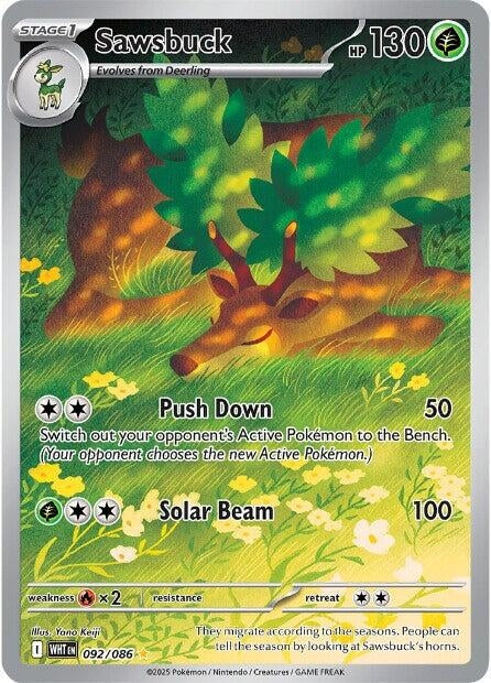 Image for Sawsbuck (092/086) - Pokemon