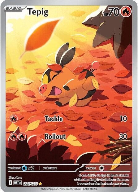 Image for Tepig (096/086) - Pokemon