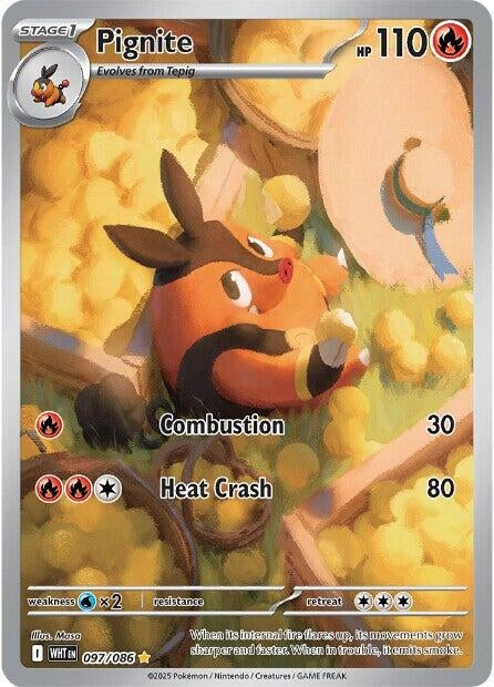 Image for Pignite (097/086) - Pokemon