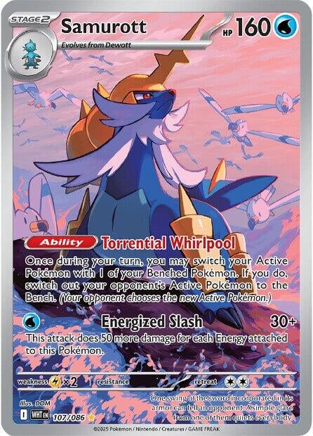 Image for Samurott (107/086) - Pokemon