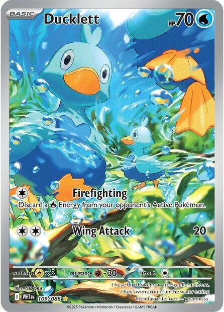 Image for Ducklett (109/086) - Pokemon