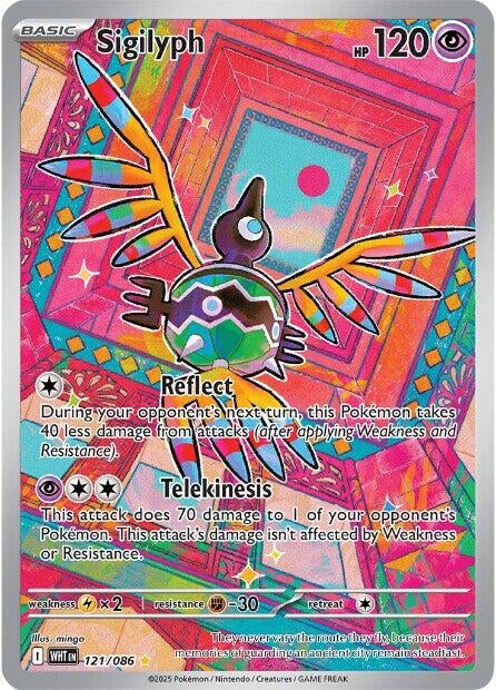 Image for Sigilyph (121/086) - Pokemon