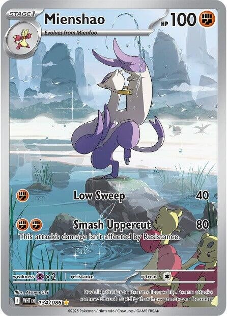 Image for Mienshao (134/086) - Pokemon