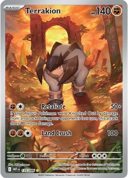 Image for Terrakion (135/086) - Pokemon