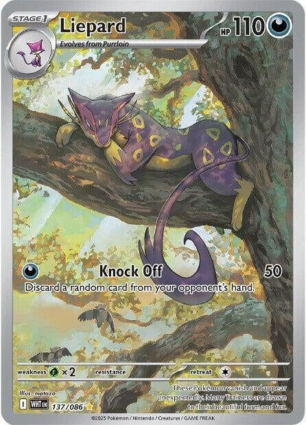 Image for Liepard (137/086) - Pokemon