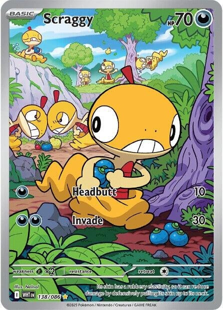 Image for Scraggy (138/086) - Pokemon