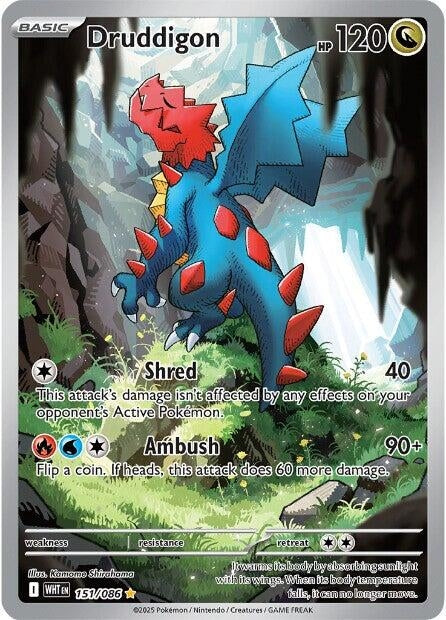 Image for Druddigon (151/086) - Pokemon