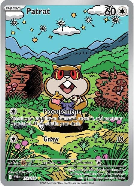 Image for Patrat (152/086) - Pokemon