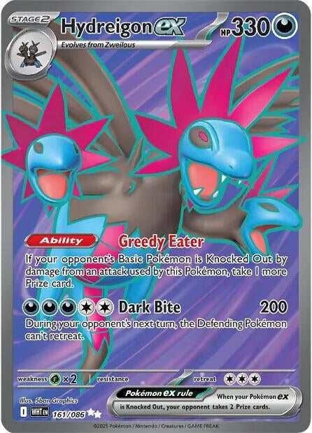 Image for Hydreigon ex (161/086) - Pokemon
