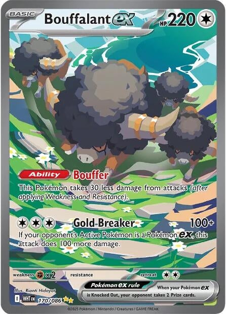 Image for Bouffalant ex (170/086) - Pokemon
