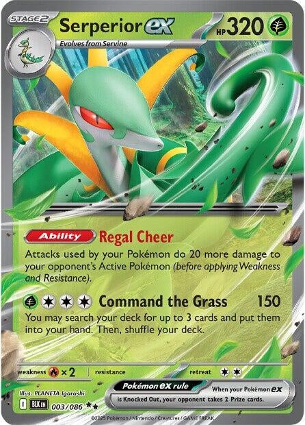 Image for Serperior ex (003/086) - Pokemon