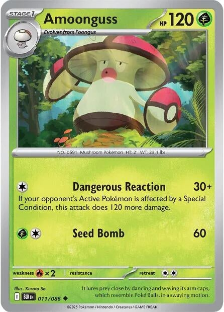 Image for Amoonguss (011/086) - Pokemon