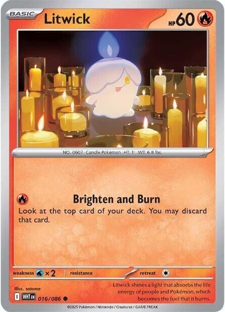 Image for Litwick (016/086) - Pokemon
