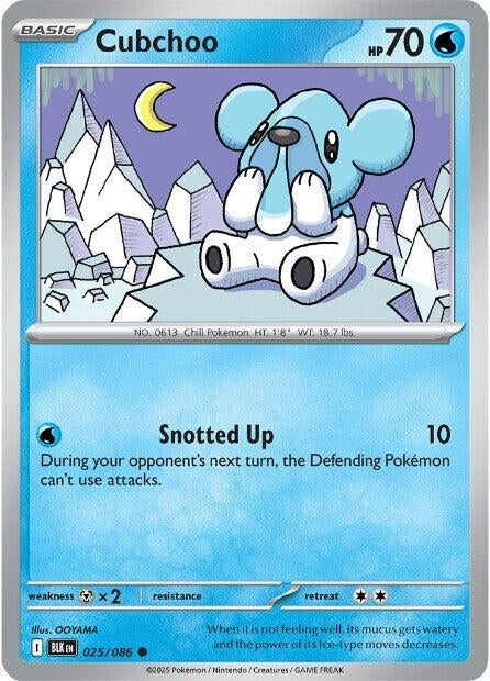 Image for Cubchoo (025/086) - Pokemon