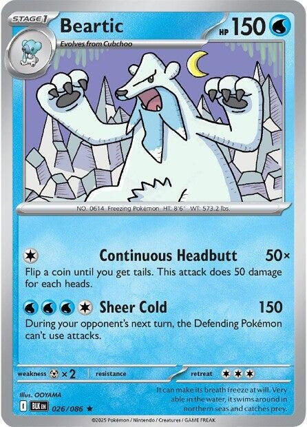 Image for Beartic (026/086) - Pokemon