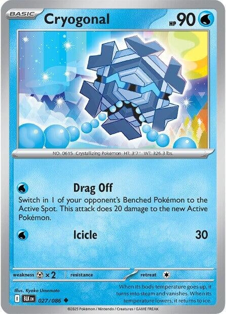 Image for Cryogonal (027/086) - Pokemon
