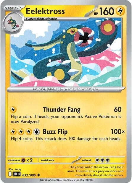 Image for Eelektross (032/086) - Pokemon