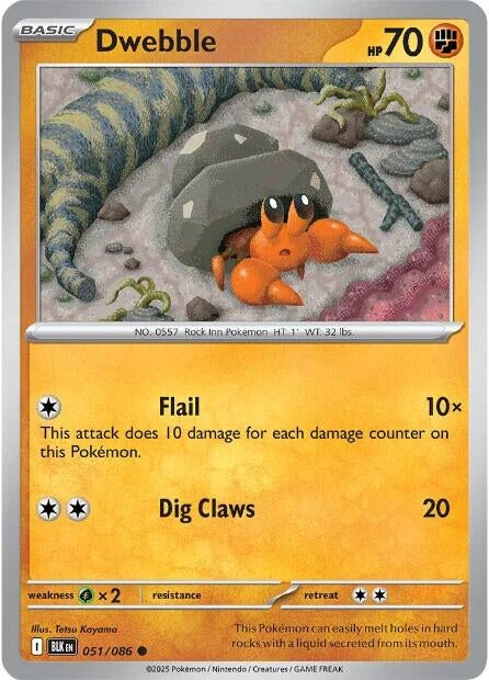 Image for Dwebble (051/086) - Pokemon