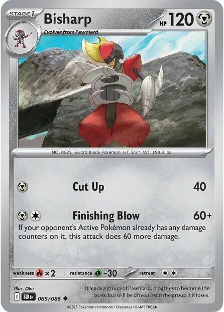 Image for Bisharp (065/086) - Pokemon