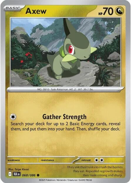 Image for Axew (068/086) - Pokemon