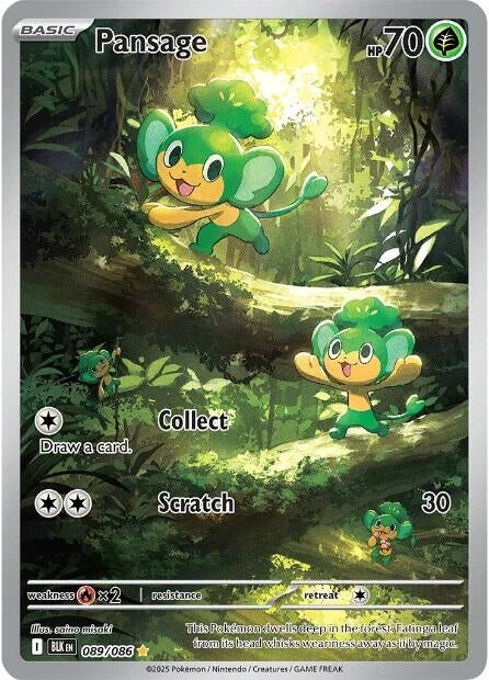 Image for Pansage (089/086) - Pokemon