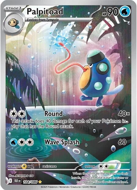 Image for Palpitoad (104/086) - Pokemon