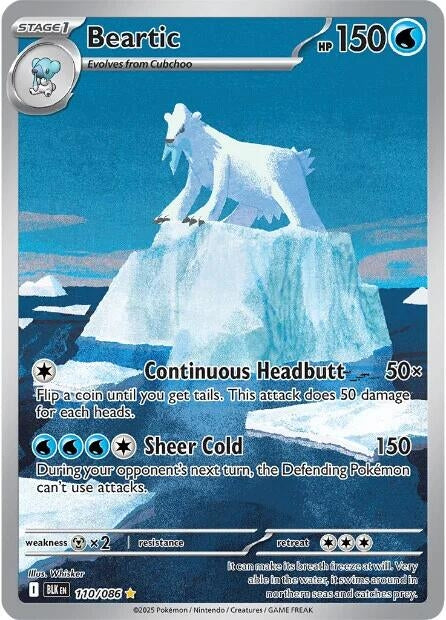 Image for Beartic (110/086) - Pokemon
