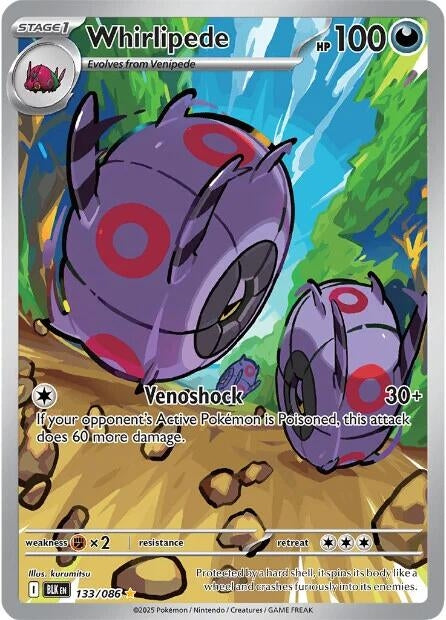 Image for Whirlipede (133/086) - Pokemon