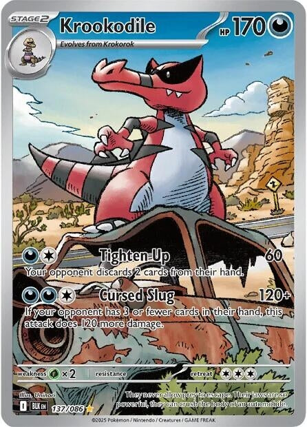 Image for Krookodile (137/086) - Pokemon