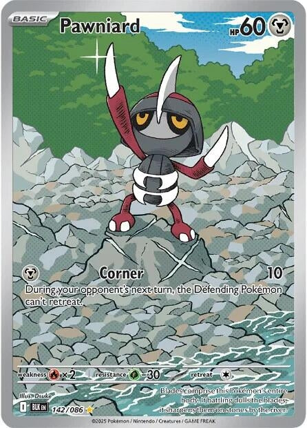 Image for Pawniard (141/086) - Pokemon
