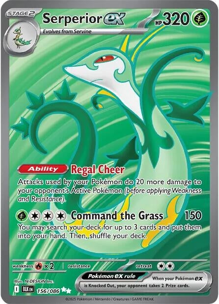 Image for Serperior ex (156/086) - Pokemon