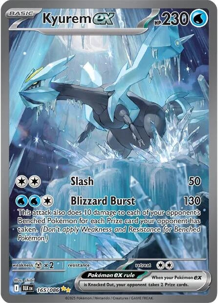 Image for Kyurem ex (165/086) - Pokemon